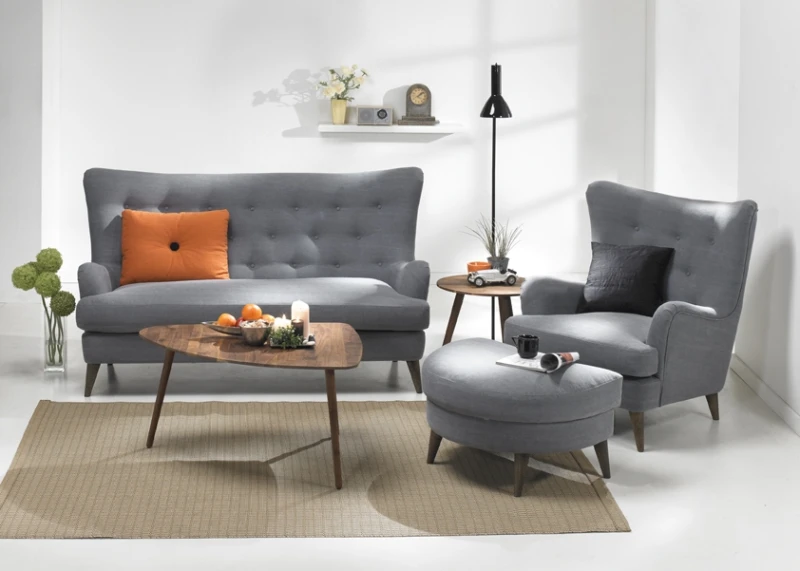 (3)   ENJOY 3 + 1 + PUF Fotel Enjoy Nordic Line