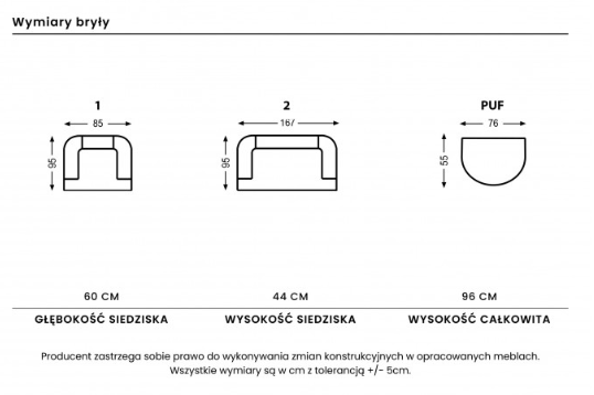 enjoy nordic line wymiar