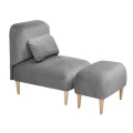 Fotel Jupi z podnóżkiem 1