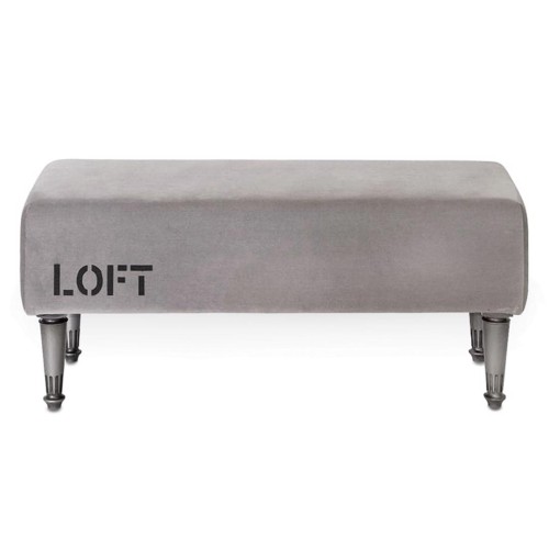 Ławka Loft 90 cm z nadrukiem