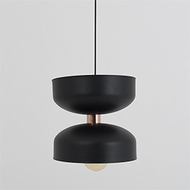 Lampa wisząca WOMAN L - czarny