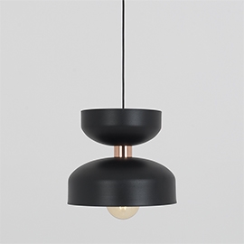 Lampa wisząca WOMAN M - czarny