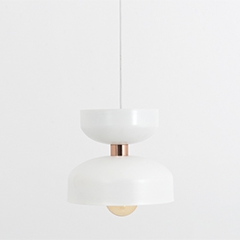 Lampa wisząca WOMAN M - biały