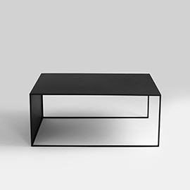 Stolik kawowy 2 Wall Metal 100x60