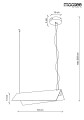 MOOSEE lampa wisząca PICCO S - złota   6