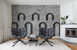 Fototapeta Arch Deco Marble Rebel Walls R16103