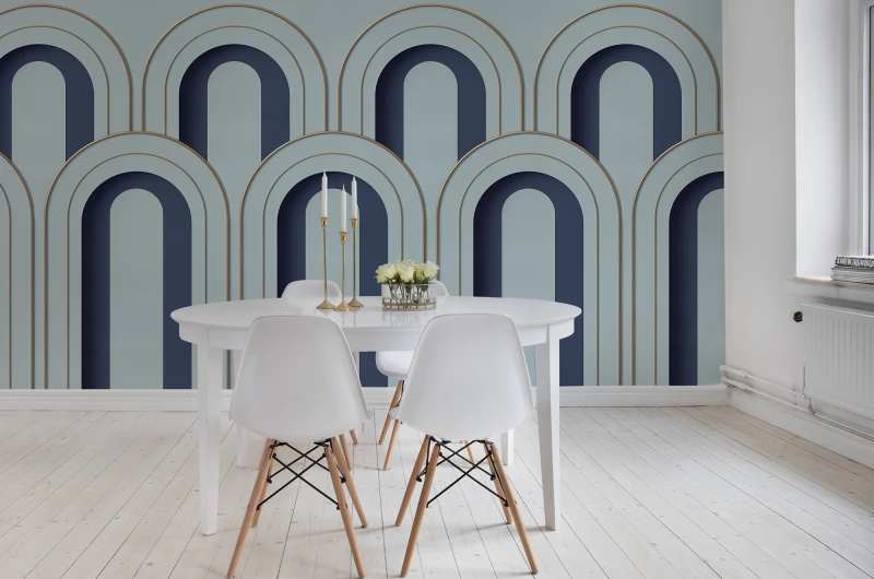 Fototapeta Arch Deco Blue Rebel Walls (3)