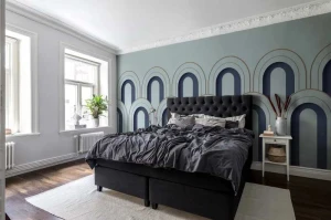 Fototapeta Arch Deco Blue Rebel Walls R16102