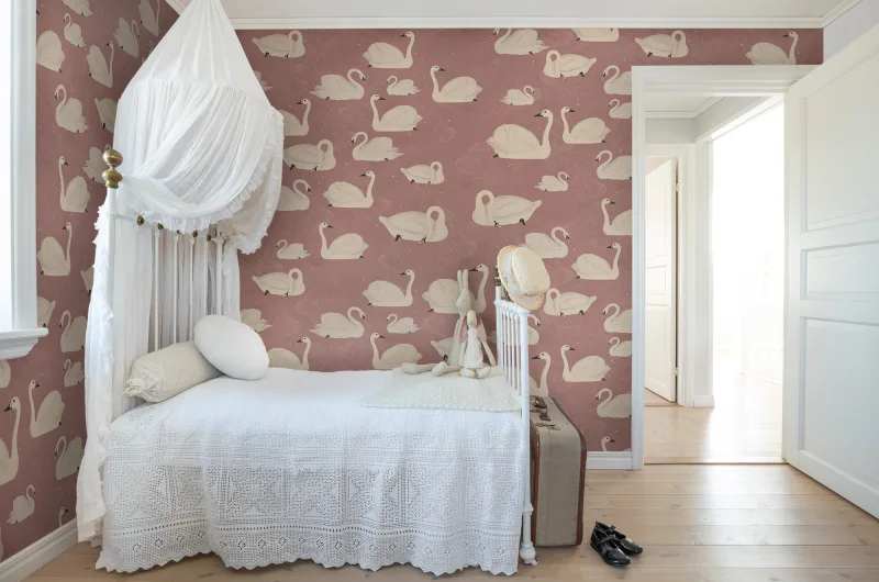 Fototapeta Cygne Rose Rebel Walls (2)