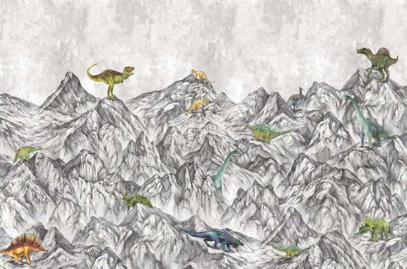 Fototapeta Dinosaur Mountain Rebel Walls  (1)