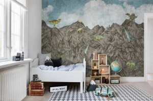 Fototapeta Dinosaur Mountain Day Rebel Walls R16994