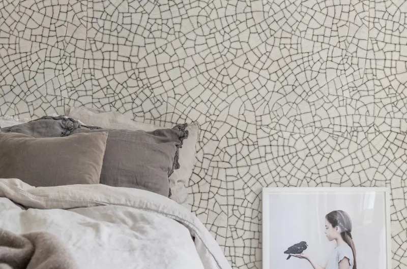 Fototapeta Raku Crackle Cream Rebel Walls (2)