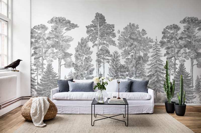 Fototapeta Scandinavian Bellewood Gray Rebel Walls (1)