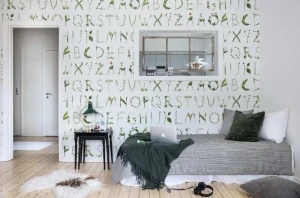 Fototapeta Floral Alphabet Rebel Walls R13195