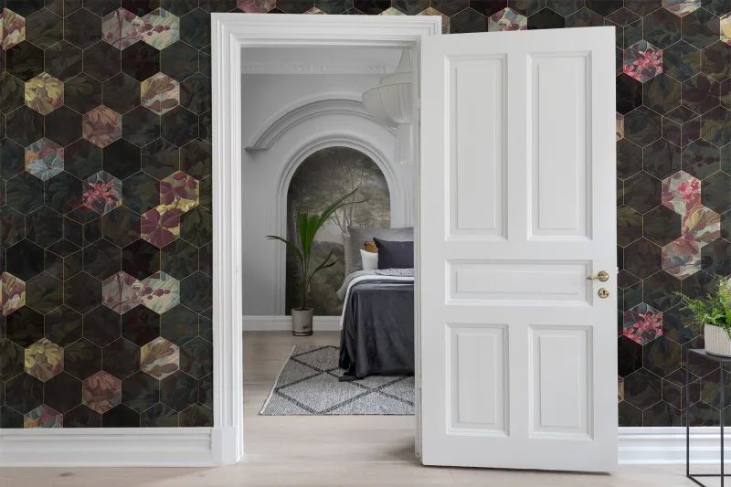 Fototapeta Vinum Hexagon Rebel Walls (2)