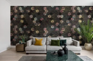 Fototapeta Vinum Hexagon Rebel Walls R16241