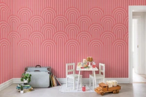 Fototapeta Happy Hills Bubble Gum Rebel Walls R16283