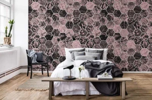 Fototapeta Mixed Memories Dusty Pink Rebel Walls R15402