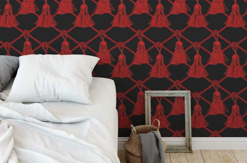 Fototapeta Tassels Romance Rebel Walls (4)