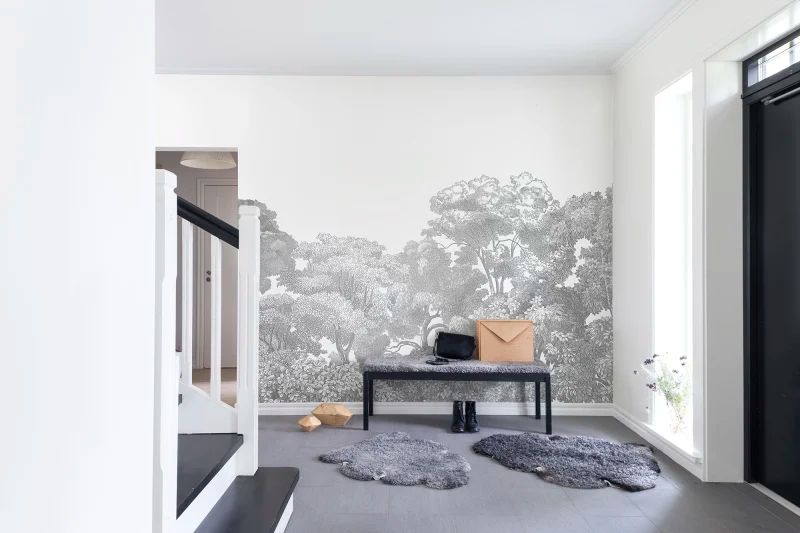Fototapeta Bellewood Grey Toile Rebel Walls (4)