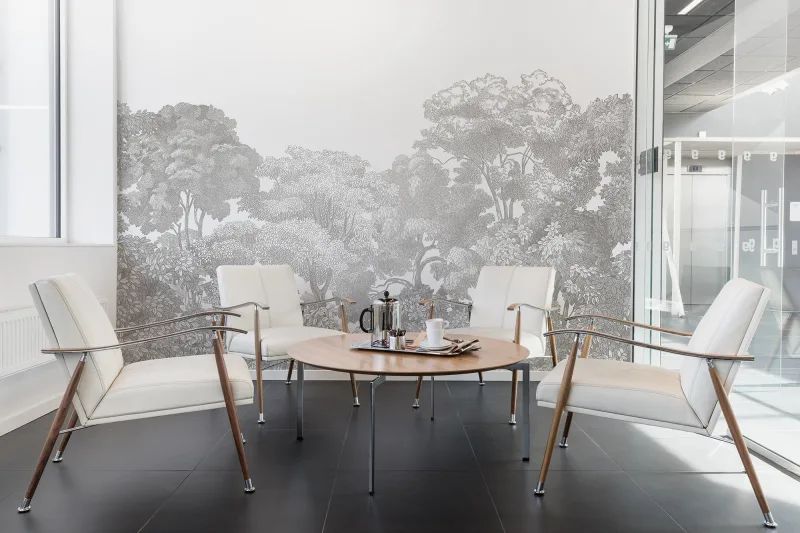Fototapeta Bellewood Grey Toile Rebel Walls (5)