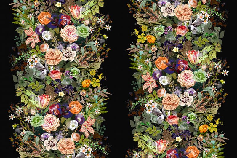 Fototapeta Flowerbed Rebel Walls (1)