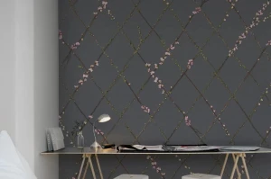 Fototapeta Winding Spring Black Rebel Walls R13222