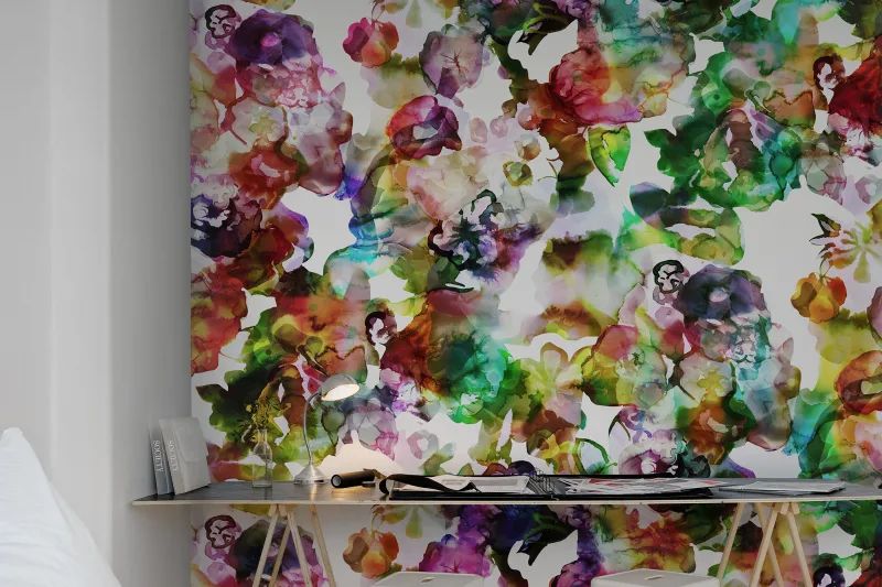 Fototapeta Lily Pond Rainbow Rebel Walls (2)