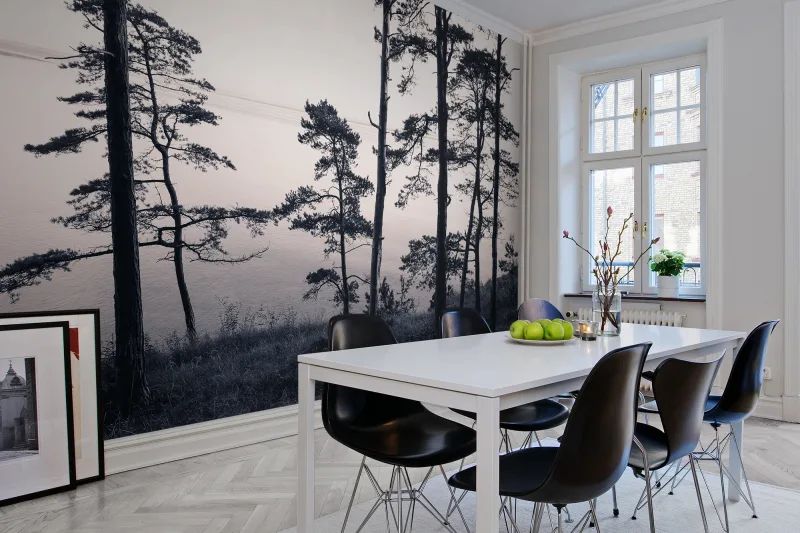 Fototapeta Old Pine Trees Rebel Walls (1)