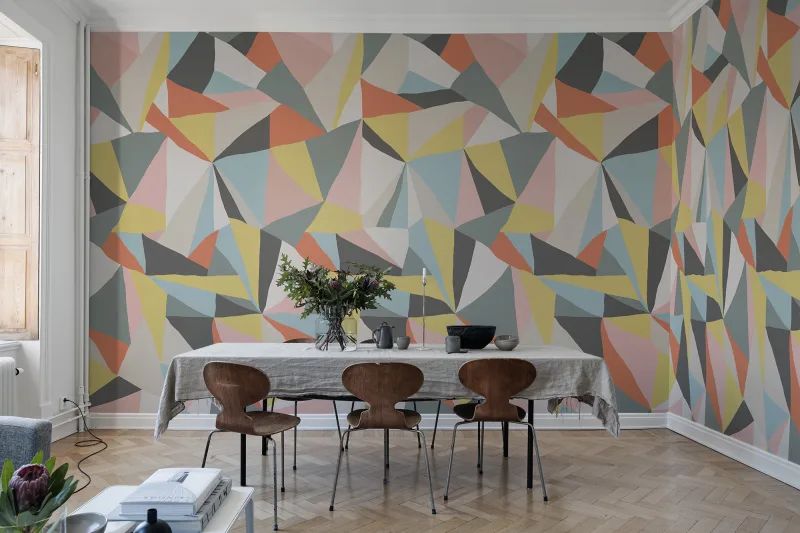 Fototapeta Retro Geometry Rebel Walls (2)