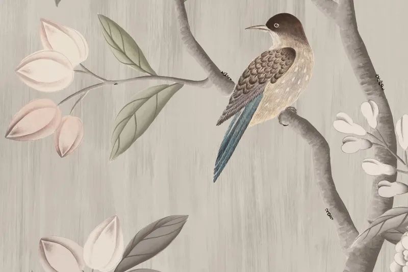 Fototapeta Chinoiserie Chic Powder Beige Rebel Walls (3)