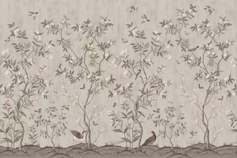 Fototapeta Chinoiserie Chic Powder Beige Rebel Walls (4)