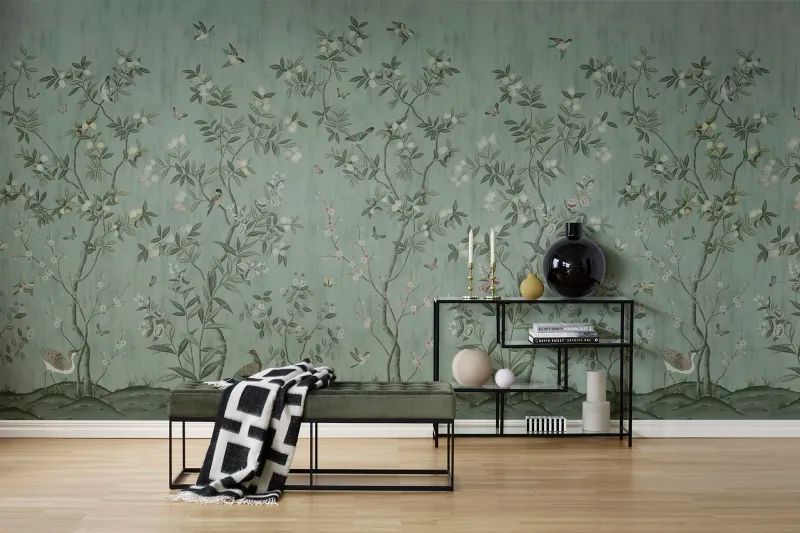Fototapeta Chinoiserie Chic Jade Rebel Walls (1)
