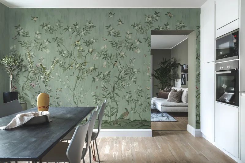 Fototapeta Chinoiserie Chic Jade Rebel Walls (3)