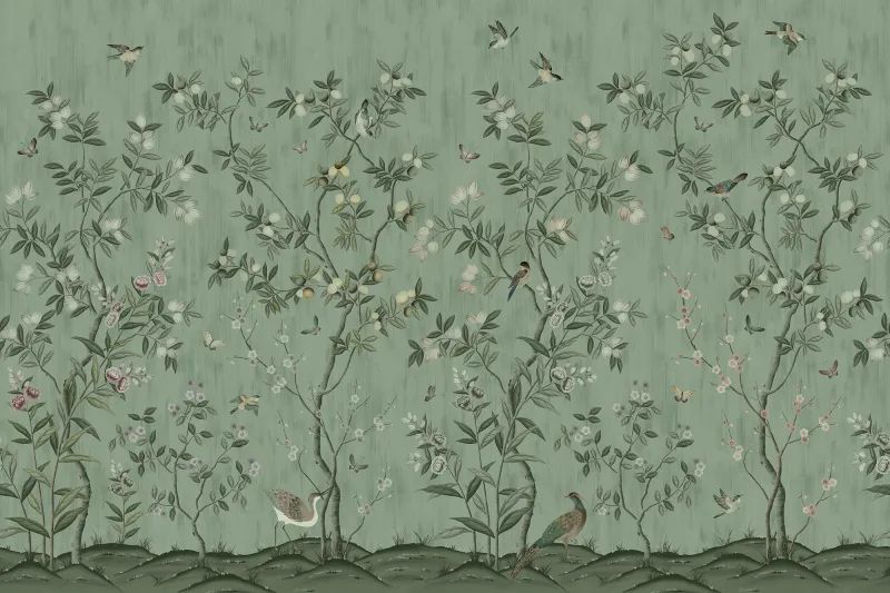 Fototapeta Chinoiserie Chic Jade Rebel Walls (4)