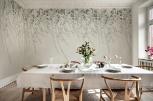 Fototapeta Lush Foliage Sage Tint Rebel Walls R16781