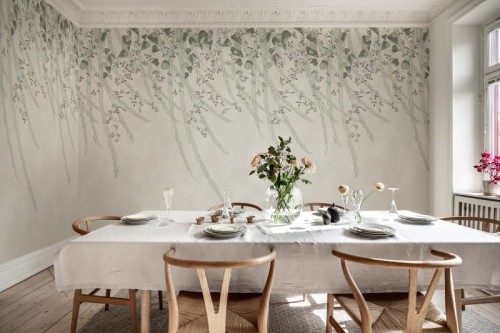 Fototapeta Lush Foliage Sage Tint Rebel Walls R16781