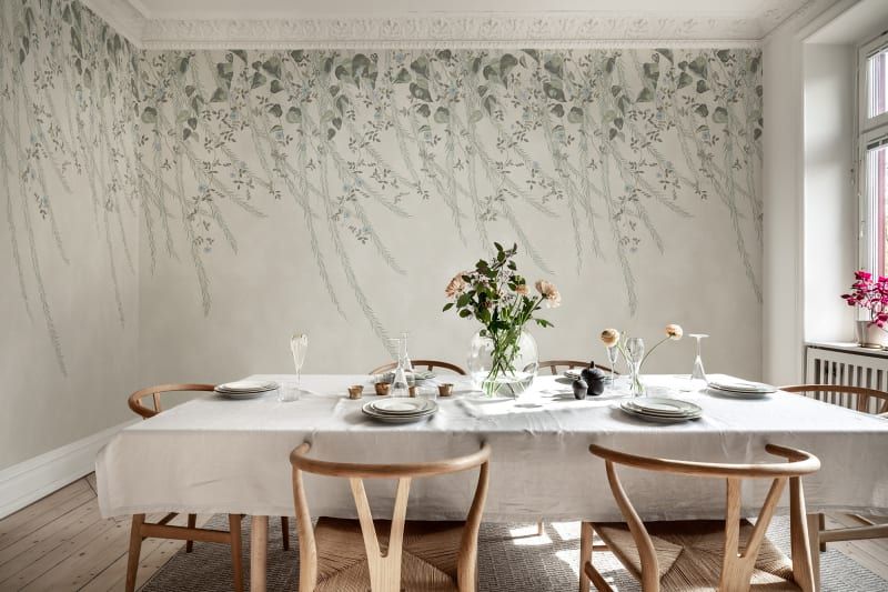 Fototapeta Lush Foliage Sage Tint Rebel Walls (1)