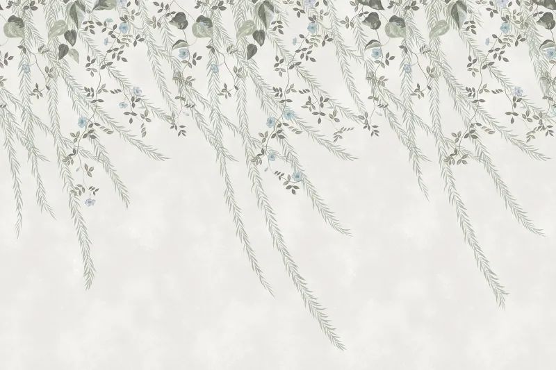 Fototapeta Lush Foliage Sage Tint Rebel Walls (2)