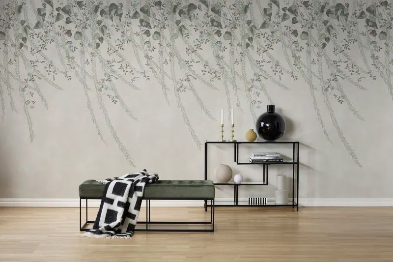 Fototapeta Lush Foliage Sage Tint Rebel Walls (4)