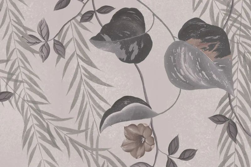Fototapeta Lush Foliage Rose Dust Rebel Walls Copy (4)