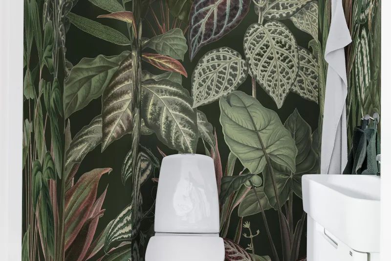 Fototapeta Mischievous Monkeys Lush Rebel Walls (5)