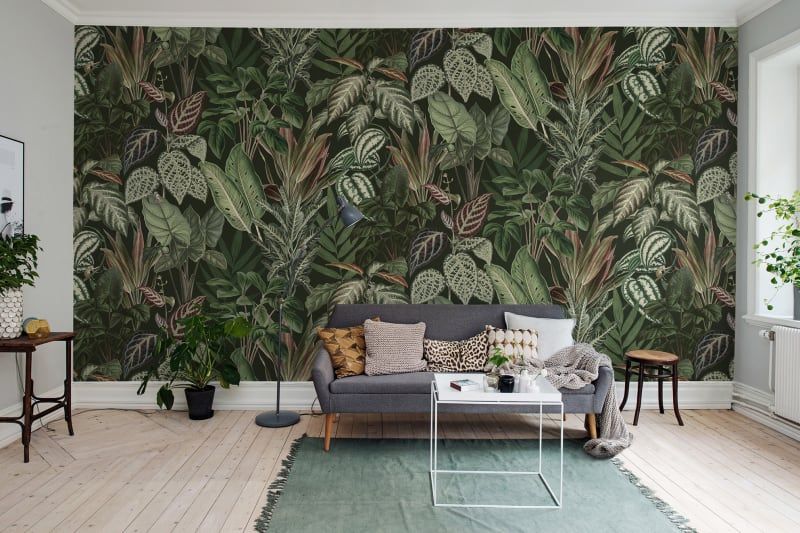 Fototapeta Mischievous Monkeys Lush Rebel Walls (3)