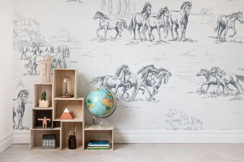 Fototapeta Horse Herd Rebel Walls (2)