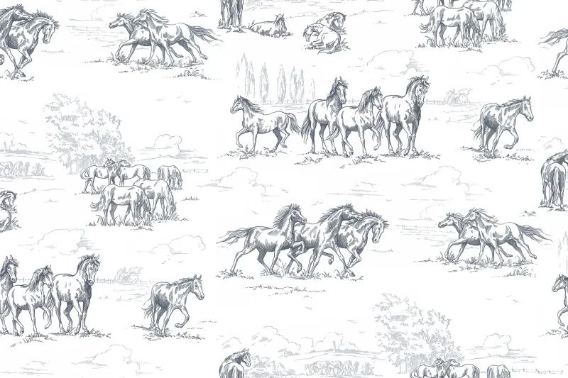 Fototapeta Horse Herd Rebel Walls (3)