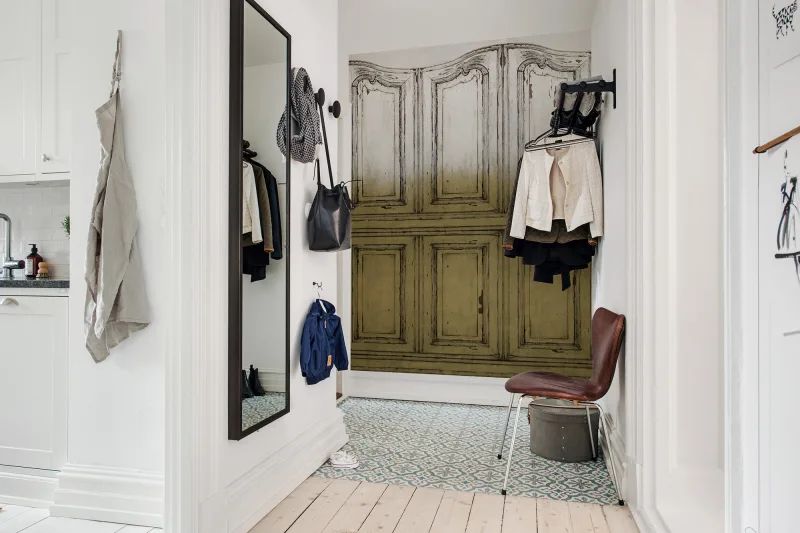 Fototapeta Parisian Panels Dip Dye Yellow Rebel Walls (2)