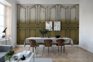 Fototapeta Parisian Panels Dip Dye Yellow Rebel Walls R15603