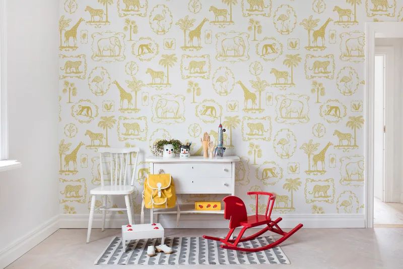 Fototapeta Animal Party Yellow Rebel Walls (2)