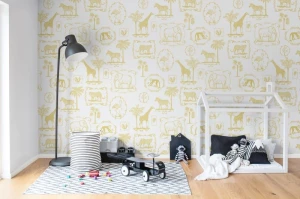 Fototapeta Animal Party Yellow Rebel Walls R15272