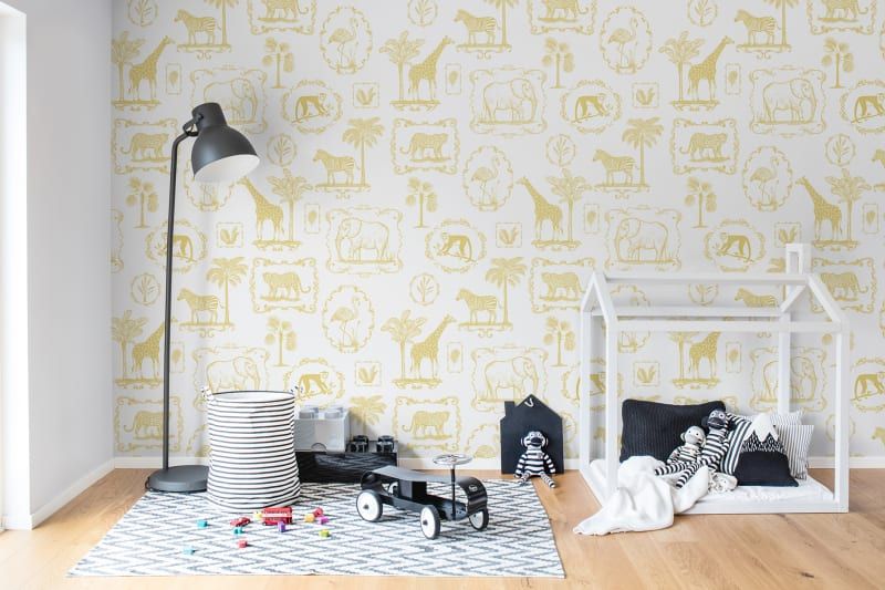 Fototapeta Animal Party Yellow Rebel Walls (3)